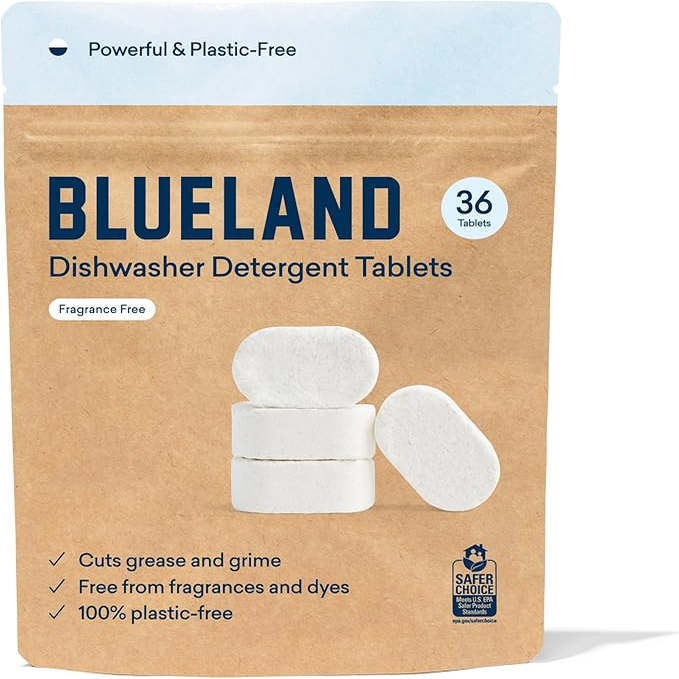 BLUELAND Dishwasher Detergent Tablets蓝地洗碗机洗涤剂片36片