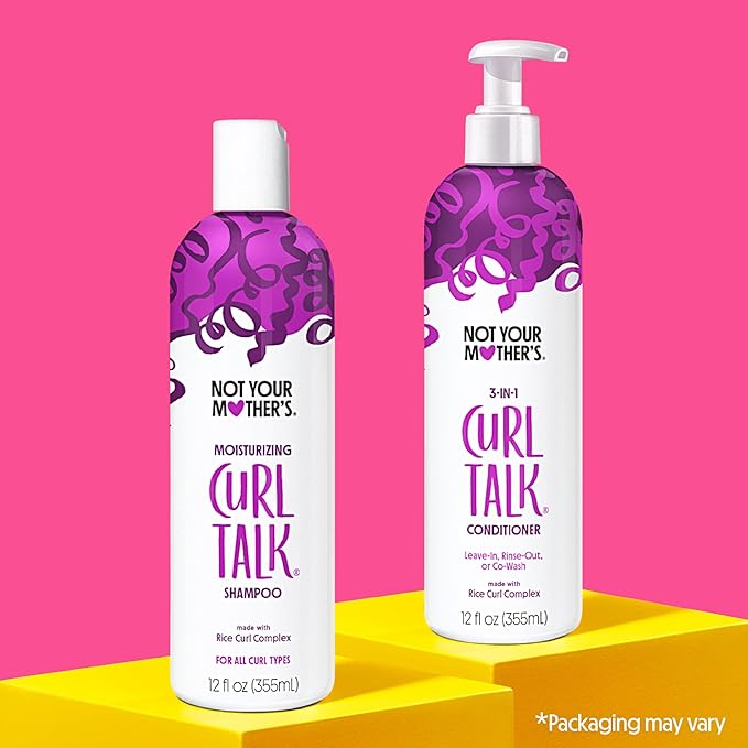 美国直邮Not Your Mother's Curl Talk Shampoo and Conditioner