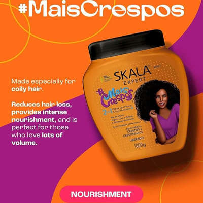 SKALA Mais Crespos Super Curly Hair Type 4ABC - Hydrate