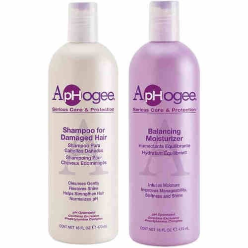 ApHogee Shampoo for Damaged Hair + Balancing Moisturizer