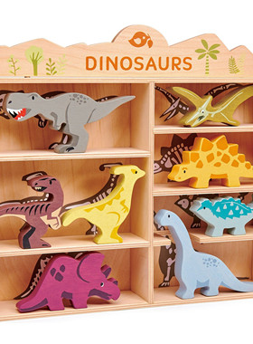 现货美国Tender leaf toys宝宝过家家农场海洋动物恐龙侏罗纪乐园