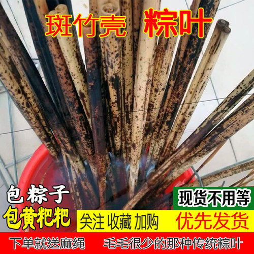 2025年新鲜重庆四川粽叶家用商用粽子用原辅料天然大端午节竹笋壳