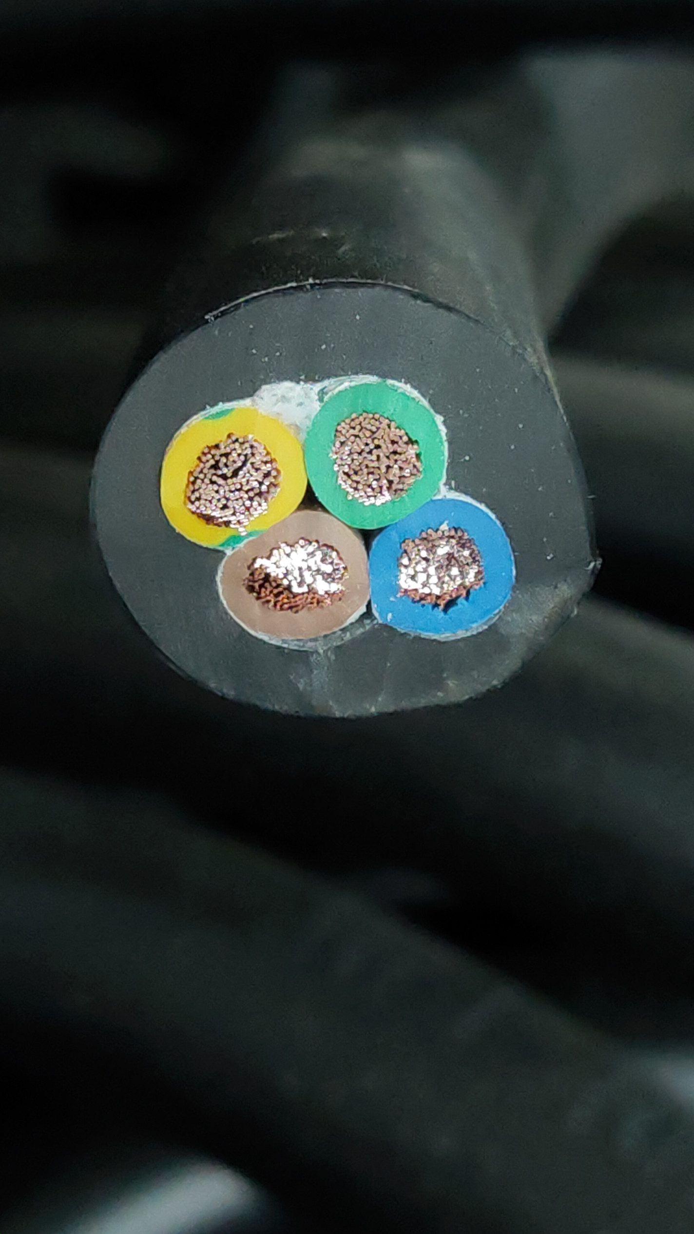 国标纯铜电缆线护套线纯铜橡胶软电缆护套电缆线YZ2芯3【定制】