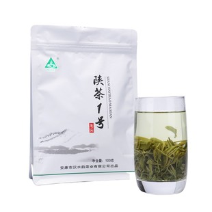 汉水韵茶业 安康富硒茶 2025年新茶陕茶一号毛尖绿茶100g袋装