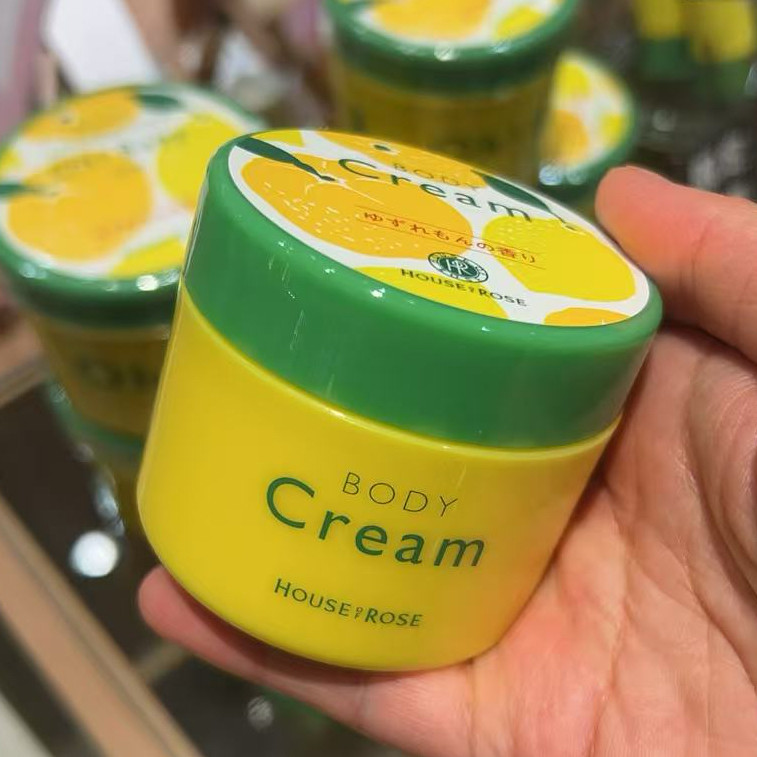 26限定柚子柠檬香~日本house of rose磨砂膏/身体乳/沐浴露护手霜