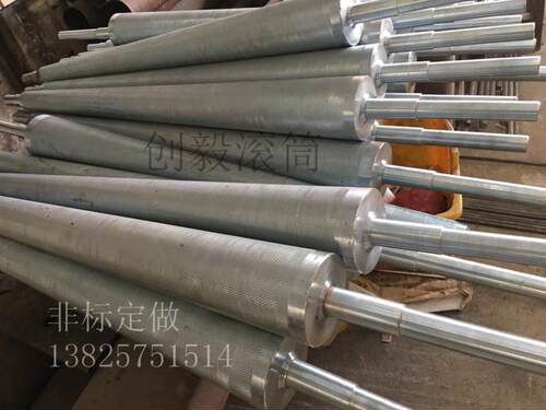 非标锥形镀锌滚筒 皮带转弯机用辊筒锥度流水线配件主动动力滚筒