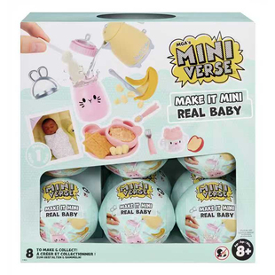 Miniverse宝宝食物迷你球diy宝宝辅食玩具MGA盲球婴儿食物球盲盒