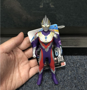 万代正品 奥特曼软胶人偶 500系列 迪迦 80特利迦复合型形态 现货