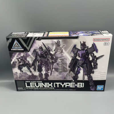 万代30MM 1/144 EXM-X20A 雷维尼克斯 型号B 黑色 拼装模型69184
