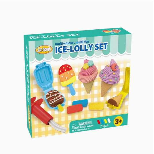 Duodole Safe Wheat Playdough: Cake, Burger, Sushi Fun for Little Hands! - Product image 4