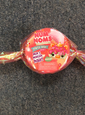 NUM NOMS香琅宝宝糖果香味公仔盲盒女孩惊喜拆拆乐盲包玩具