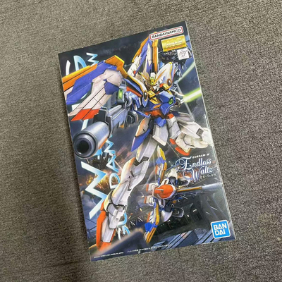 万代64096MG飞翼 配色版 1/100 Wing Gundam EW XXXG-01W模型盒损