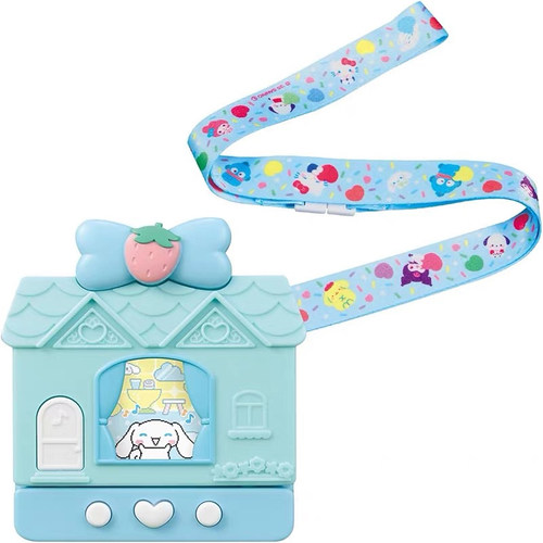 BANDAI万代三丽鸥大耳狗口袋小屋造型彩屏游戏机宠物机童年玩具