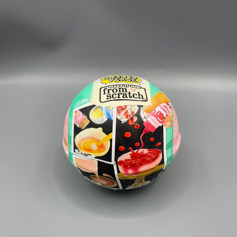 miniverse点心球烘焙惊喜食物MGA玩具微缩惊喜球盲盒儿童手工diy
