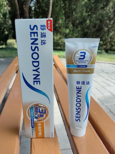 舒适达多效护理180克含氟修护牙釉质清洁去渍呵护口腔健康缓解酸