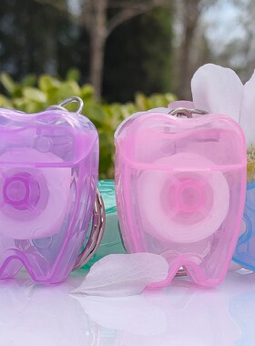 丰禾牙线15米扁清理牙缝结石去口臭牙医定制医院诊所logo爱牙礼品