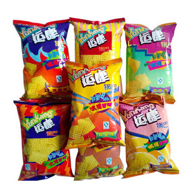 洛阳运康锅巴麻辣味烧烤7袋组包