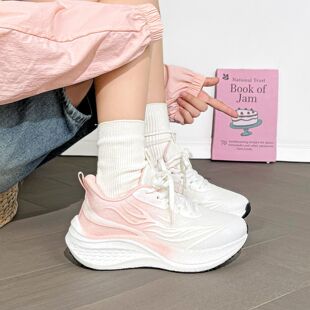 回力碳板体测专用跑鞋爆米花新款网面减震透气跑步学生轻便运动鞋