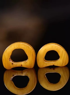 藏式驼骨随形跑环佛珠手串配件