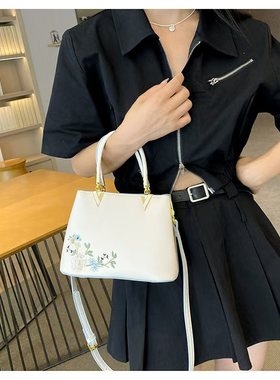 M&SHA THE MASHA 5单肩斜挎百搭时尚女士手提婆婆中年女包大容量