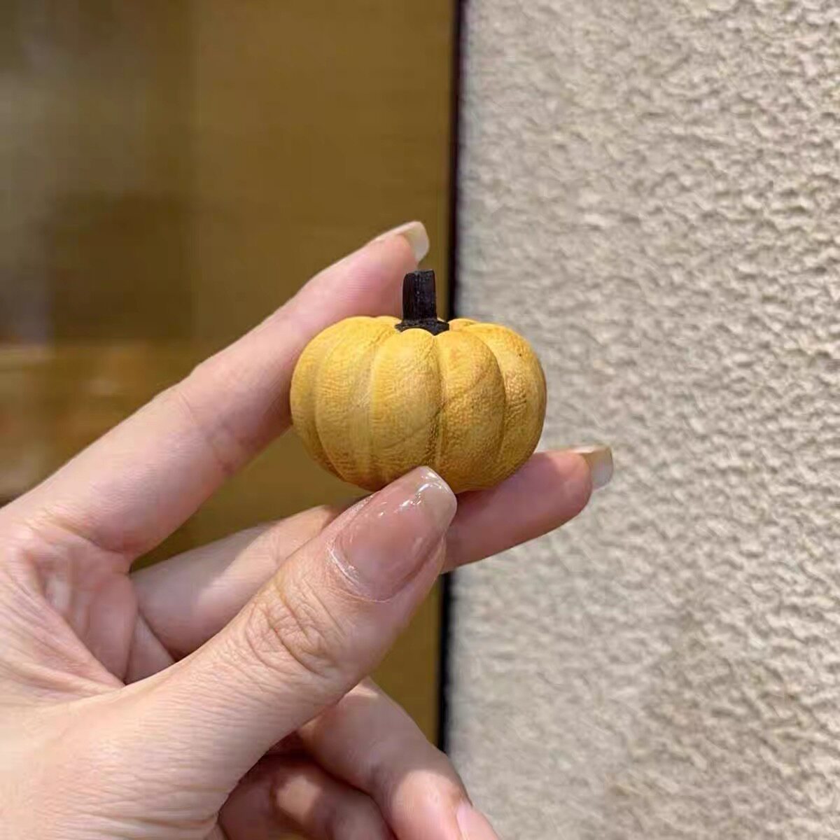 金丝檀木黄金檀木拼接南瓜摆件吊坠编绳挂件包挂车挂文玩饰品配饰