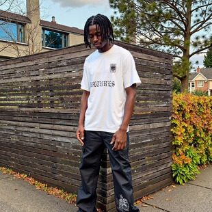 美式夏季新款KANYE WEST侃爷周边宽松短袖男女情侣OVERSIZET恤潮