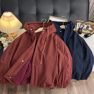 海洋家特价童装儿童夹棉加厚外套中大童二棉棉服男女童潮款薄棉袄