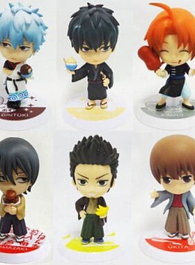 爱玩乐 日版 银魂 银时土方冲田山崎近藤神威I赏盒蛋人偶现货包邮