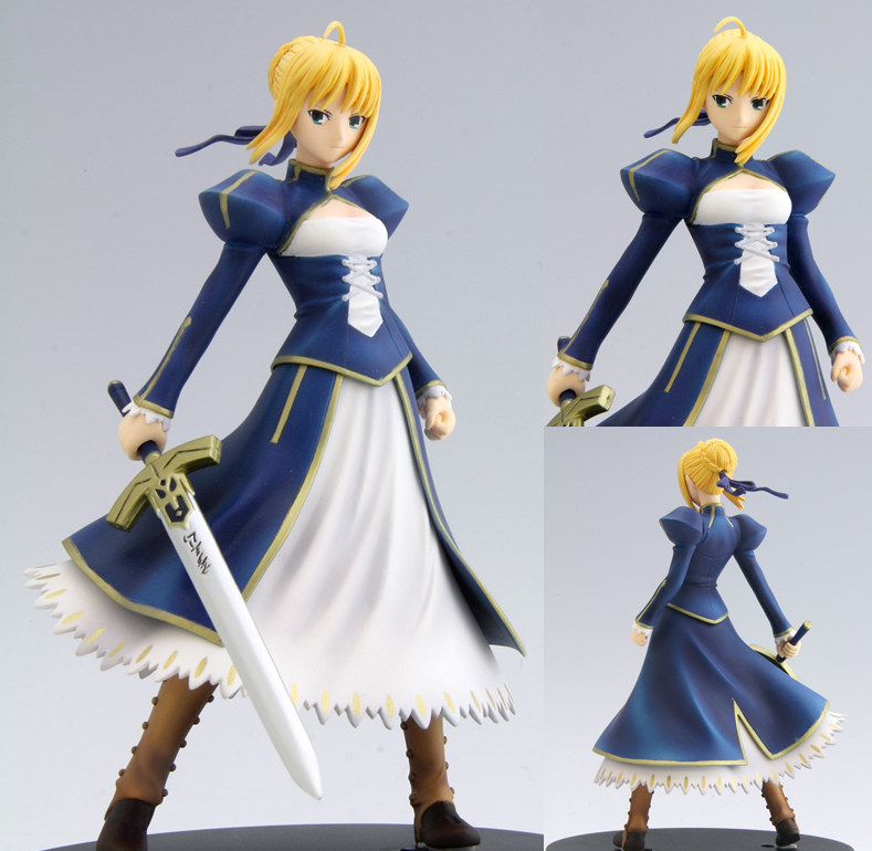爱玩乐 日版眼镜厂Fate/Zero Saber DXF景品vol4手办人偶现货包