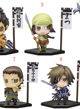 爱玩乐 日版 战国basara英雄集结篇 第三阵 蚊香眼盒蛋人偶现货