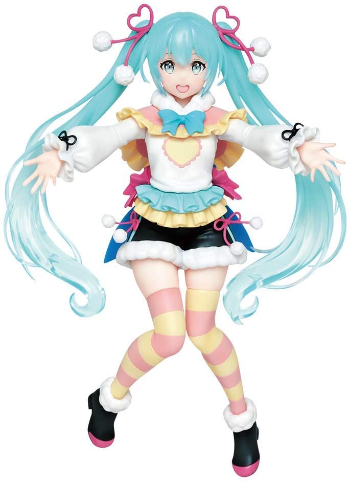 日版初音未来Winter人偶景品包邮