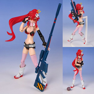 爱玩乐 日版 天元突破红莲螺岩 优子MMS可动手办动漫人偶现货包邮