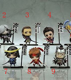 爱玩乐 日版 战国basara英雄集结篇 一阵 蚊香眼盒蛋动漫人偶现货