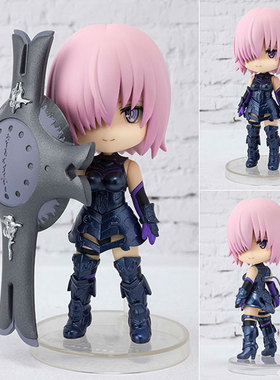爱玩乐 日版 Figuarts-mini 魔兽FGO fate玛修盾娘手办现货包邮