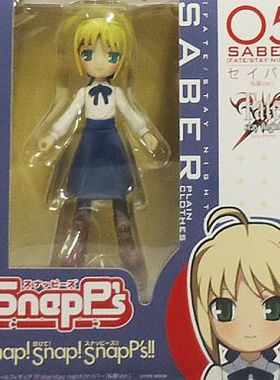 爱玩乐.日版 Fate命运长夜 Saber Snapp's05手办动漫人偶现货包邮