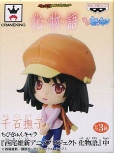 爱玩乐 日版 物語系列 化物语中 千石抚子 盒蛋动漫人偶现货包邮