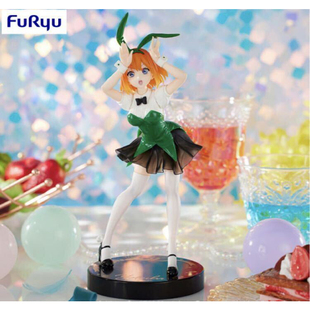 爱玩乐 日版FURYU 五等分的花嫁 中野四叶兔女郎景品手办现货包邮