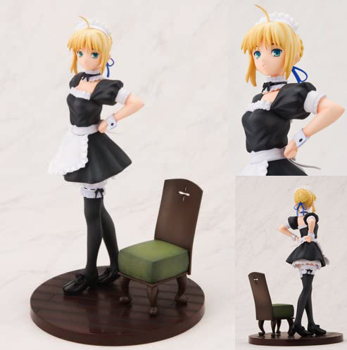 日版FateSaber女仆1/8手办包邮