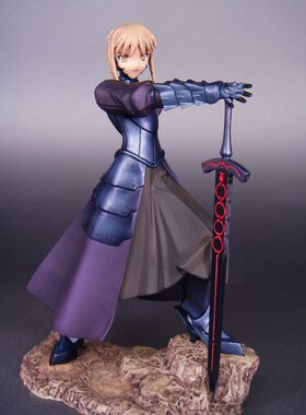 FA4黑Saber卑王盒蛋人偶