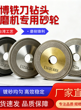 蓝博铣刀钻头研磨机多种型号砂轮原装合金e16sdc260a