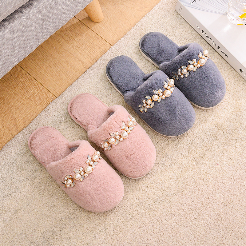 冬季保暖韩版高档舒适风居家鞋