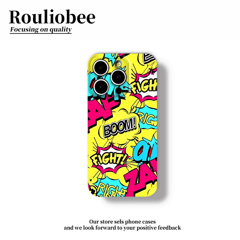潮牌BOOM适用苹果16promax手机壳iphone14PRO华为mate60pro菲林Pura70荣耀300女reno13保护套vivos20硬小米15