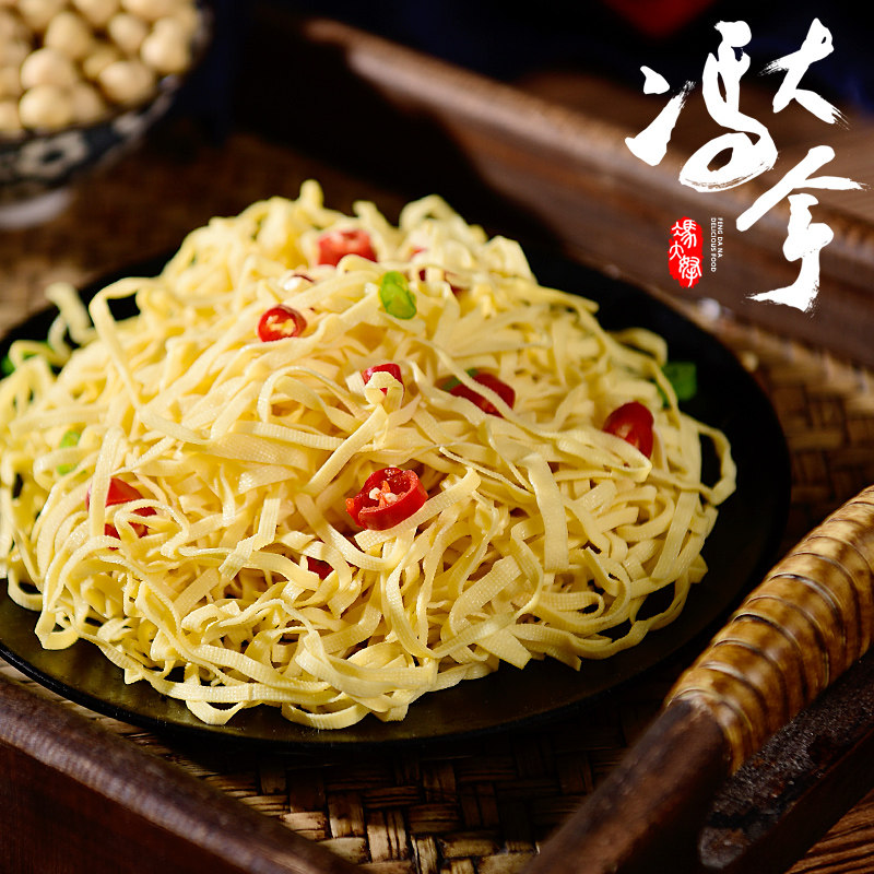 喜民精品千张丝锦州豆皮丝60g图片