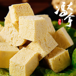 东北正宗卤水冻豆腐豆制品火锅食材冻豆腐块小包装手工豆腐450g