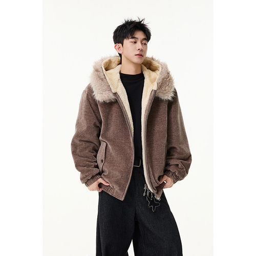 「设计师品牌」冬季新款百搭时尚棉衣外套