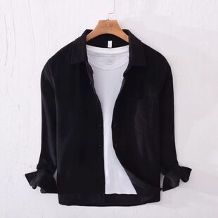 新款潮长袖潮流日常春季ins标准青春流行时尚潮牌男文艺T恤