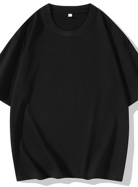 外贸M-4XL常年现货26夏季新款纯色休闲男士短袖圆领T恤 DT000-P8