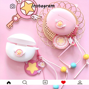 RedmiBuds4活力版保护套适用红米Redmi Buds4 活力版蓝牙耳机保护壳红米buds4活力版耳机套百变小樱硅胶软壳