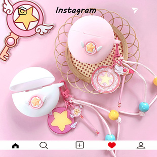 oppoencor3pro耳机套适用OPPO Enco Air4i Pro蓝牙耳机保护套free3 x2 R3耳机壳百变小樱enco air2硅胶软壳