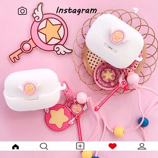 南卡Clip Super2耳机壳适用NANK南卡Clip Super2耳夹式开放式蓝牙耳机保护壳百变小樱一体式防摔硅胶软壳